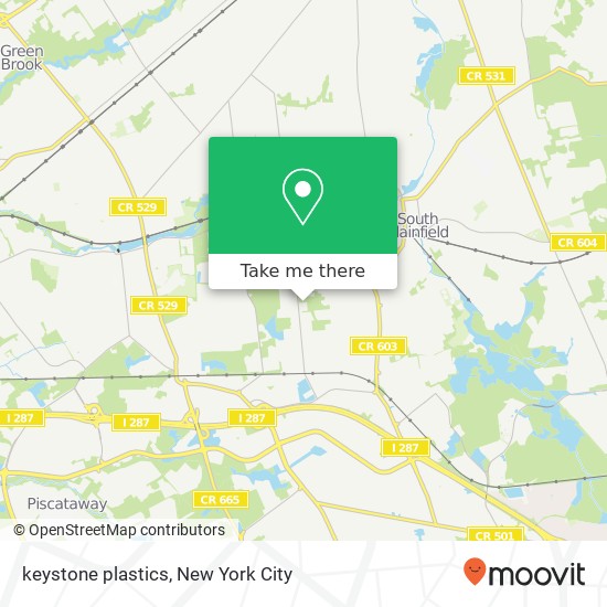 Mapa de keystone plastics