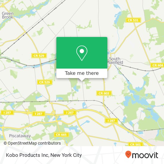 Kobo Products Inc map