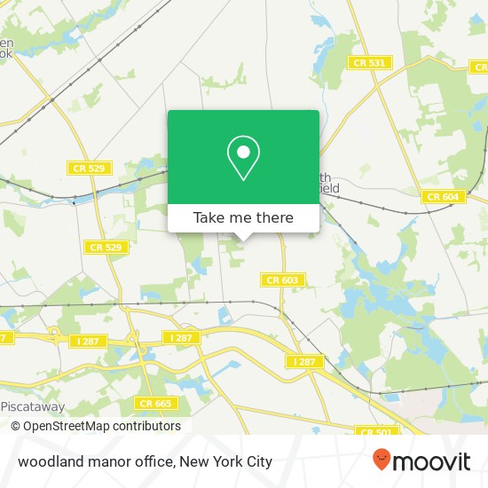 woodland manor office map