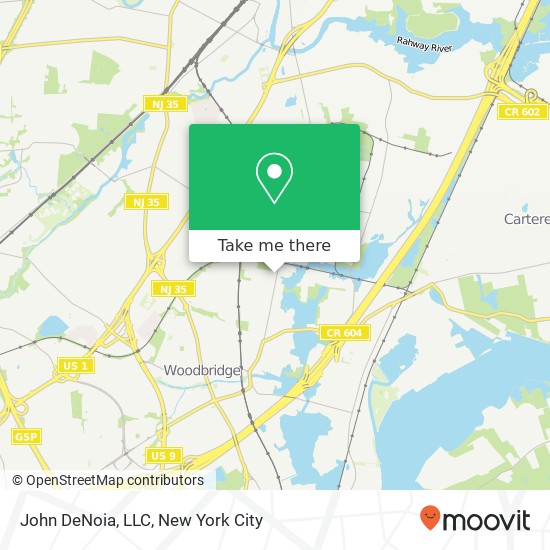 Mapa de John DeNoia, LLC