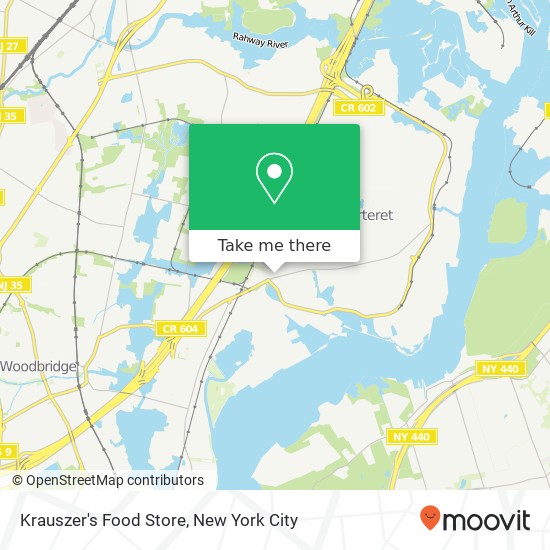 Krauszer's Food Store map