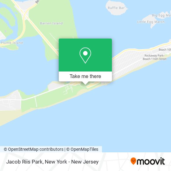 Jacob Riis Park map