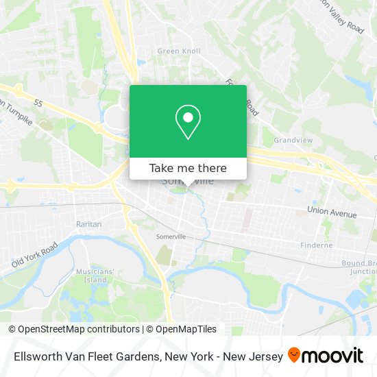 Mapa de Ellsworth Van Fleet Gardens