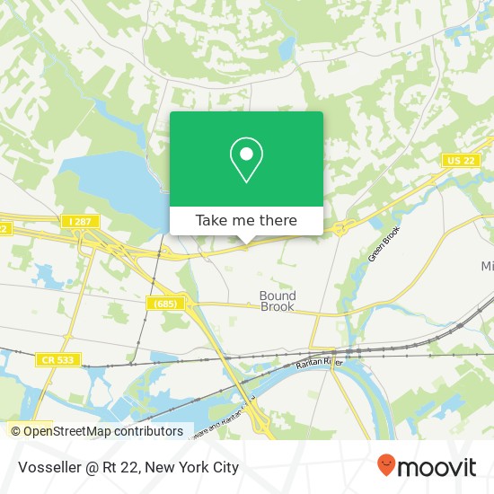 Vosseller @ Rt 22 map