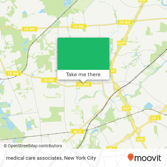 medical care associates map