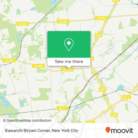 Mapa de Bawarchi Biryani Corner