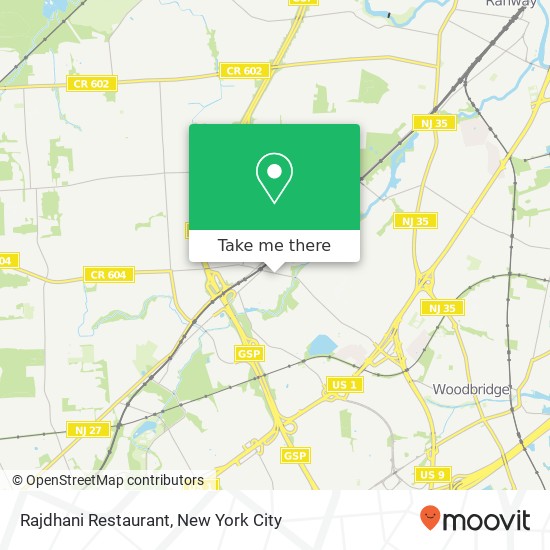 Mapa de Rajdhani Restaurant