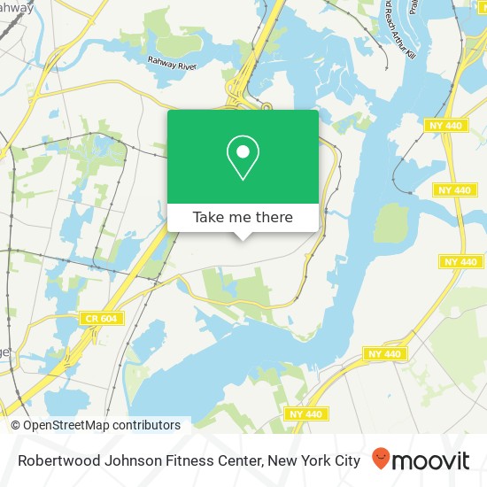 Robertwood Johnson Fitness Center map