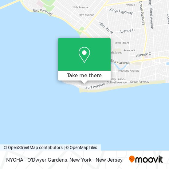 NYCHA - O'Dwyer Gardens map