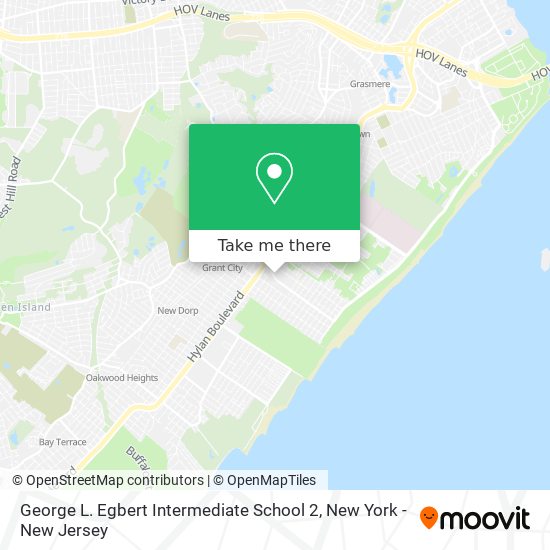 George L. Egbert Intermediate School 2 map