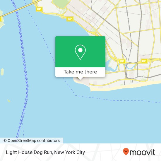Mapa de Light House Dog Run