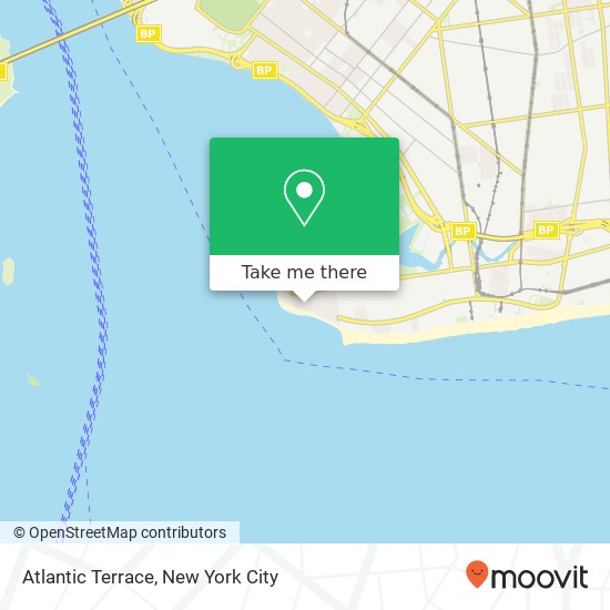 Mapa de Atlantic Terrace