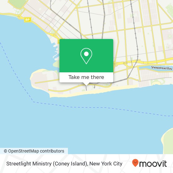 Streetlight Ministry (Coney Island) map