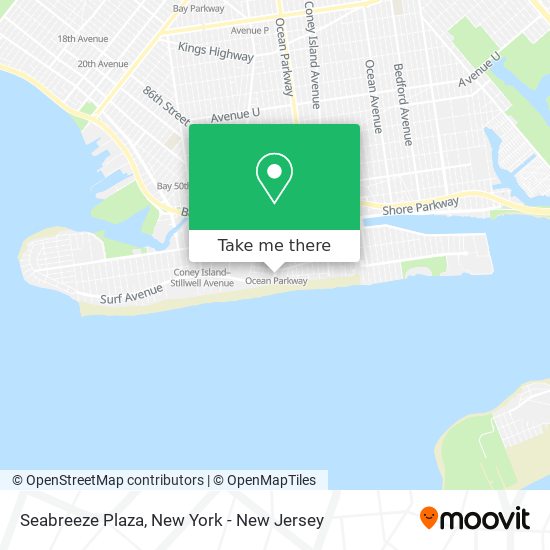 Mapa de Seabreeze Plaza