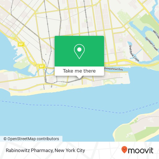 Rabinowitz Pharmacy map