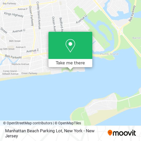 Mapa de Manhattan Beach Parking Lot