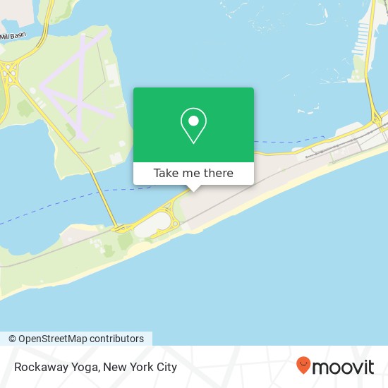 Mapa de Rockaway Yoga