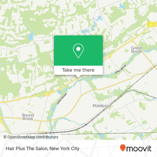 Hair Plus The Salon map