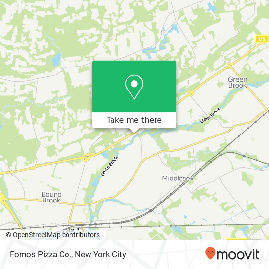 Mapa de Fornos Pizza Co.