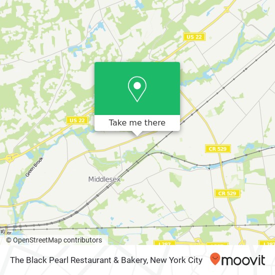 Mapa de The Black Pearl Restaurant & Bakery