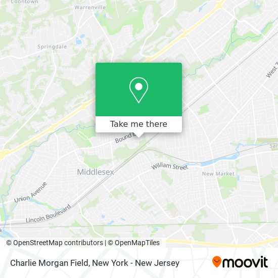 Charlie Morgan Field map