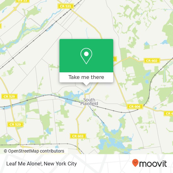 Leaf Me Alone! map