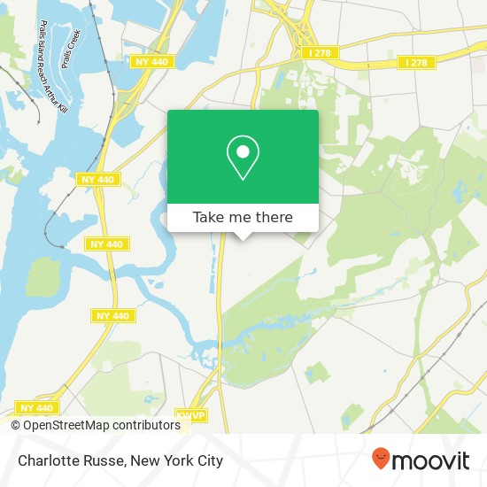 Charlotte Russe map