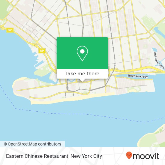 Mapa de Eastern Chinese Restaurant