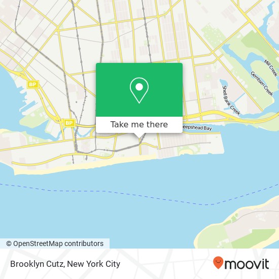 Brooklyn Cutz map