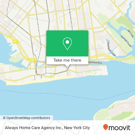 Mapa de Always Home Care Agency Inc.