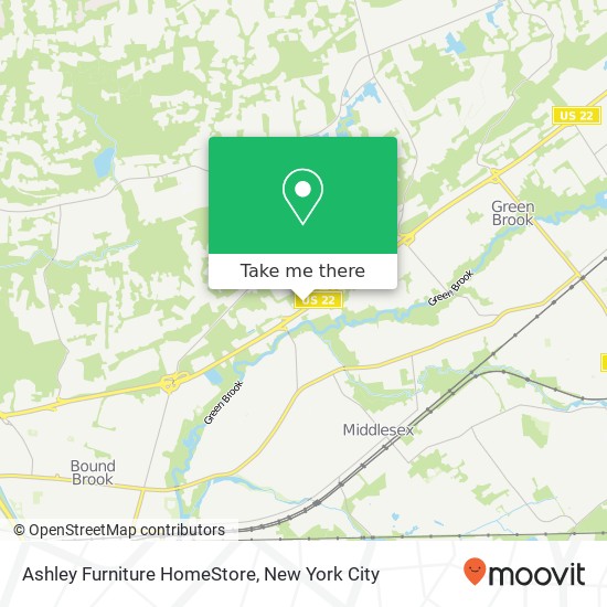 Ashley Furniture HomeStore map