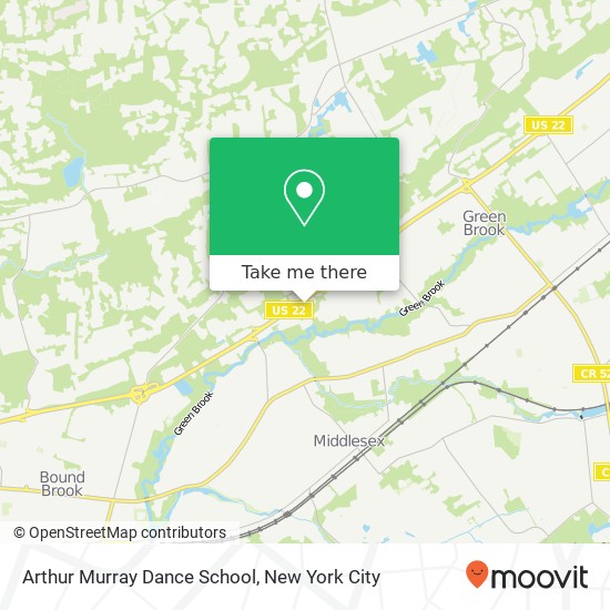 Mapa de Arthur Murray Dance School