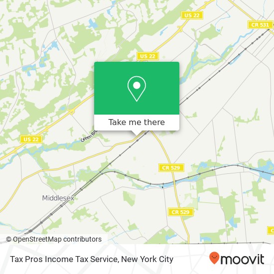 Tax Pros Income Tax Service map