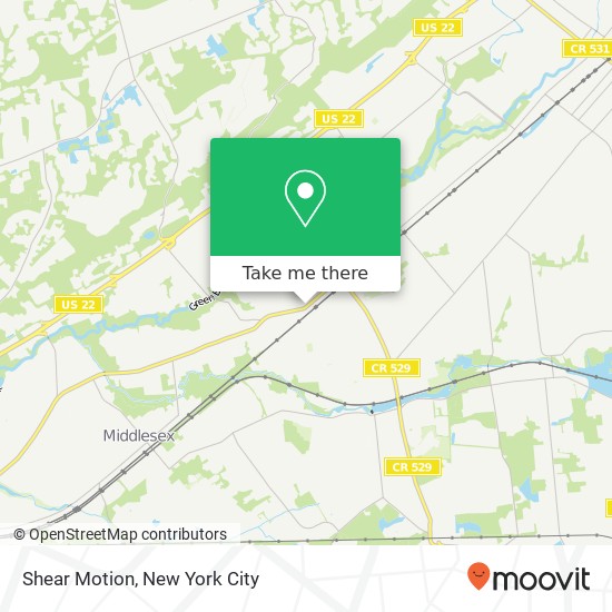 Shear Motion map