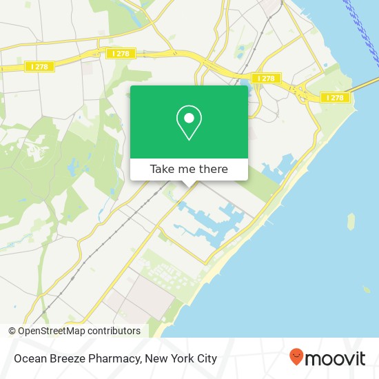 Ocean Breeze Pharmacy map