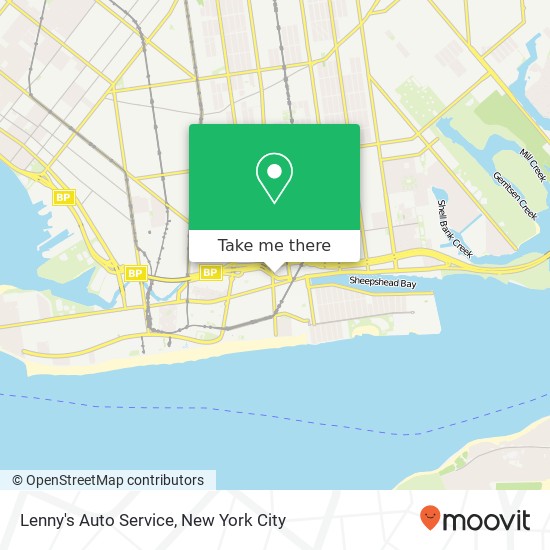 Lenny's Auto Service map