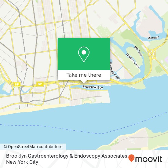 Brooklyn Gastroenterology & Endoscopy Associates map