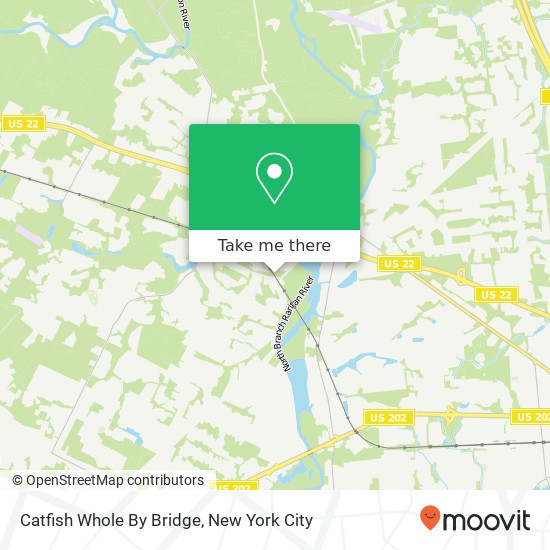 Catfish Whole By Bridge map