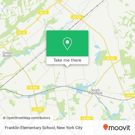 Franklin Elementary School map