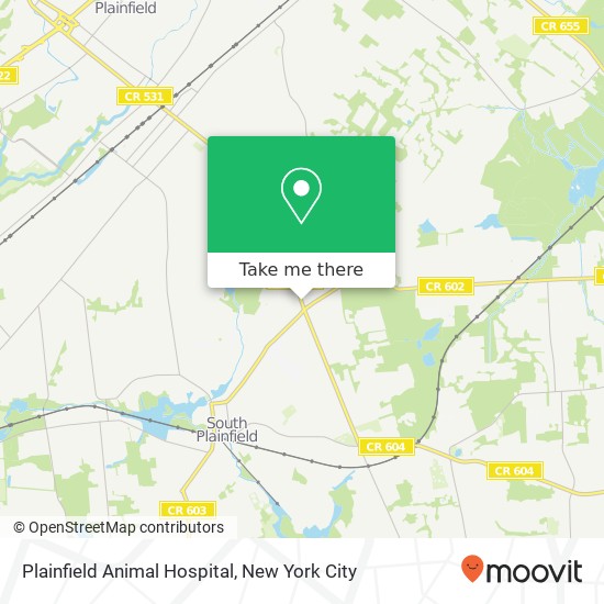 Mapa de Plainfield Animal Hospital