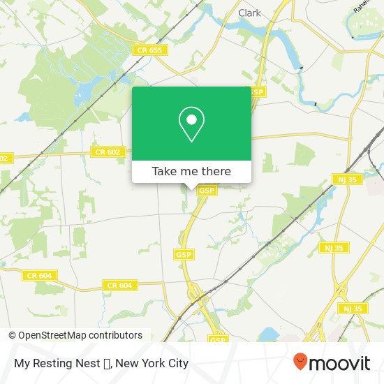 My Resting Nest  map