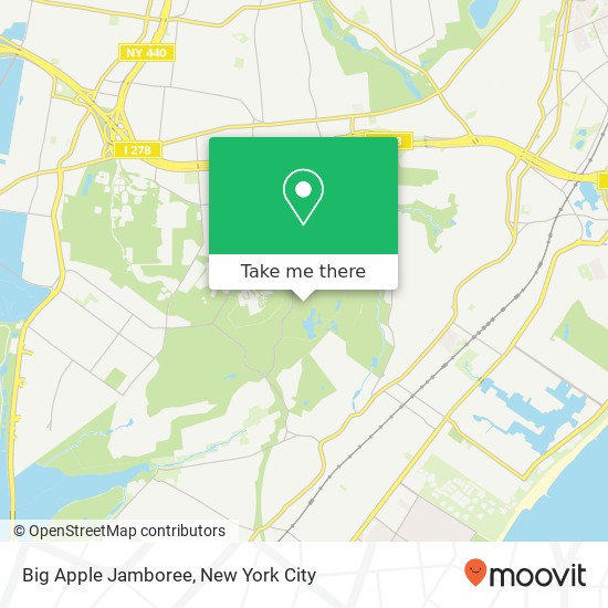 Mapa de Big Apple Jamboree