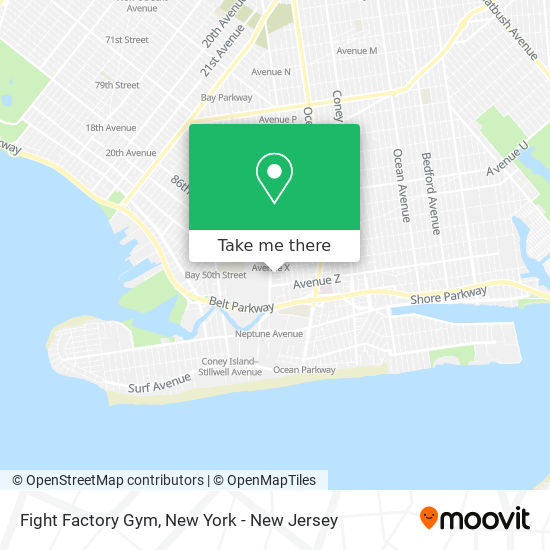Fight Factory Gym map