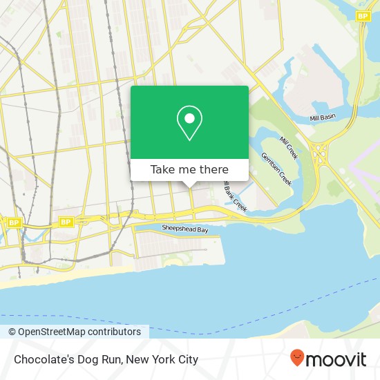Mapa de Chocolate's Dog Run