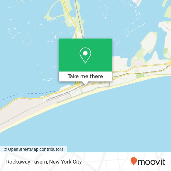 Rockaway Tavern map