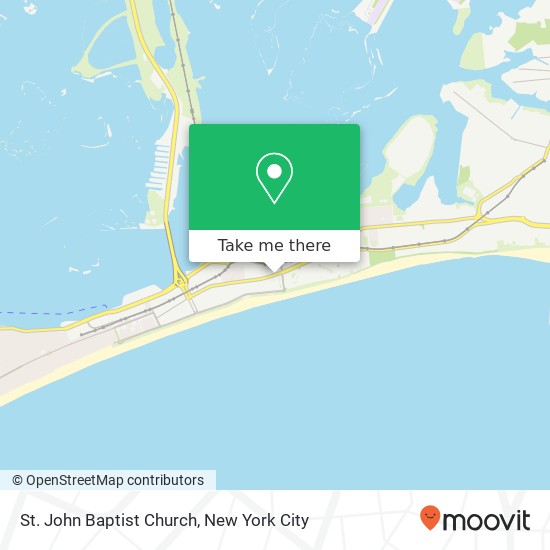 St. John Baptist Church map