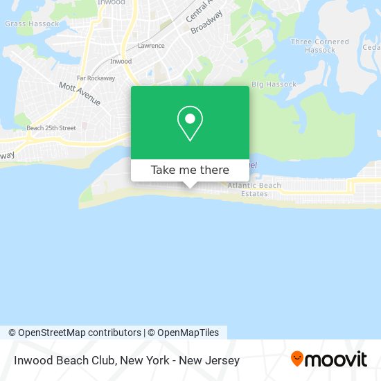 Mapa de Inwood Beach Club