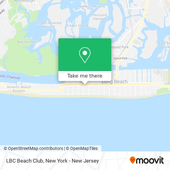 Mapa de LBC Beach Club