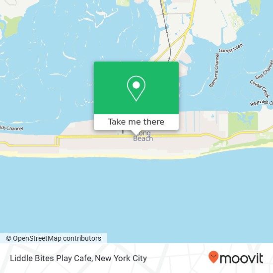 Mapa de Liddle Bites Play Cafe