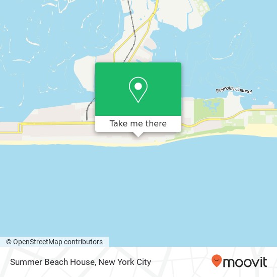 Summer Beach House map